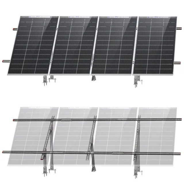 Eco-Worthy nastavitelné držáky solárních panelů