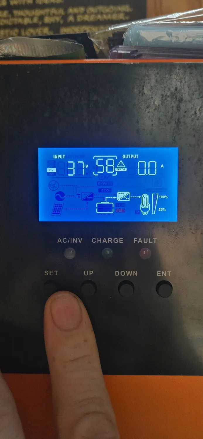 Eco-Worthy 5,12kWh záložní zdroj 48V 100Ah + 3500W měnič