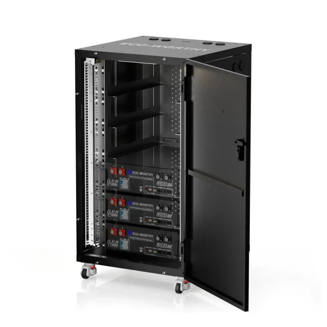 Eco-Worthy RACK6 V3 bateriový rack 600A rozvaděč