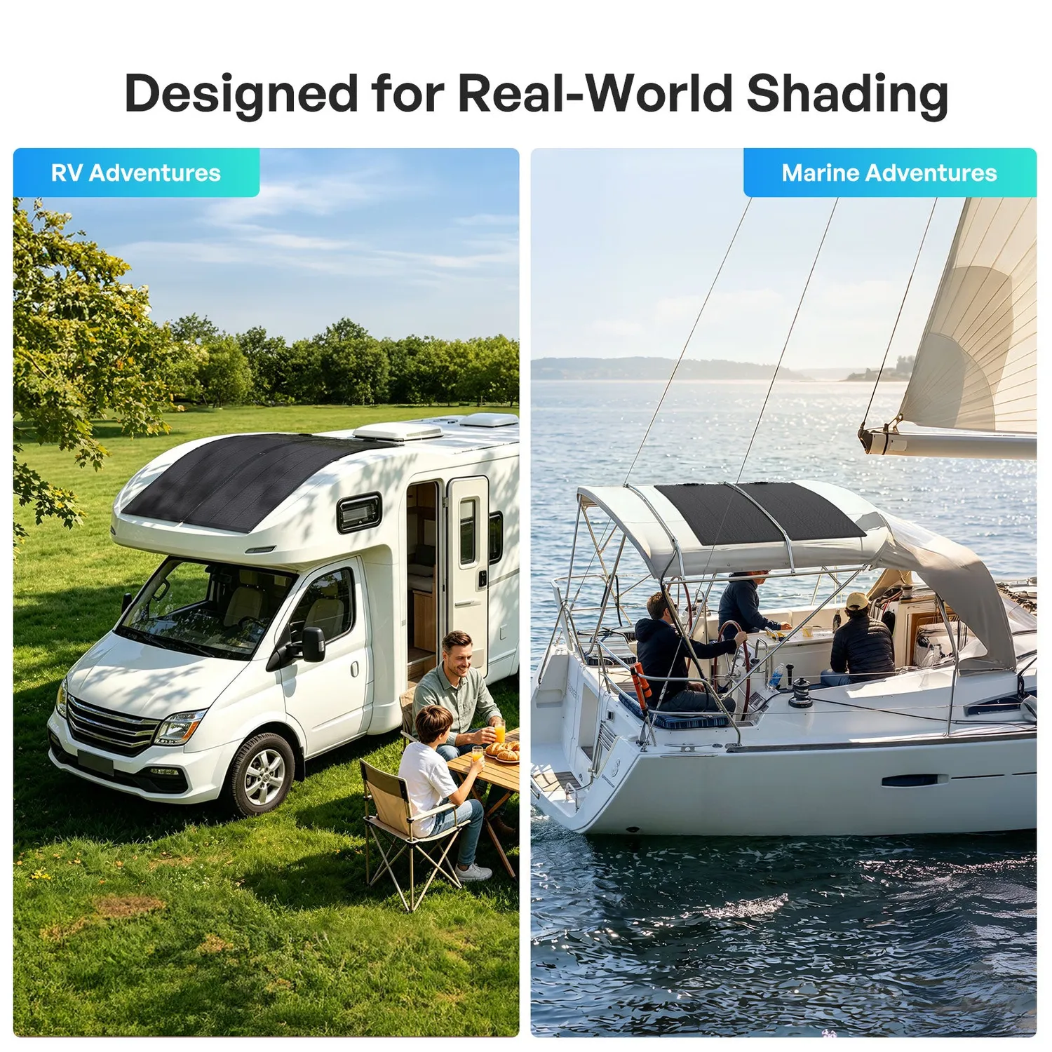 Renogy Flex ShadowFlux flexibilní solární panel