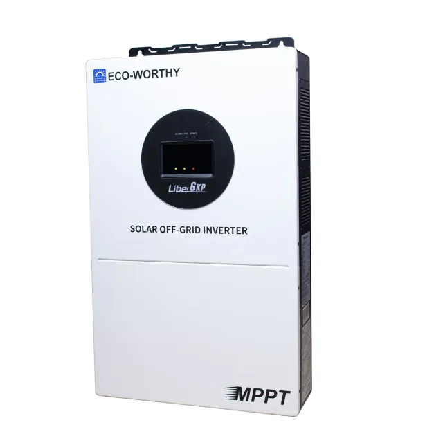 Eco-Worthy Liber 6kP solární střídač 6 kW 48 V