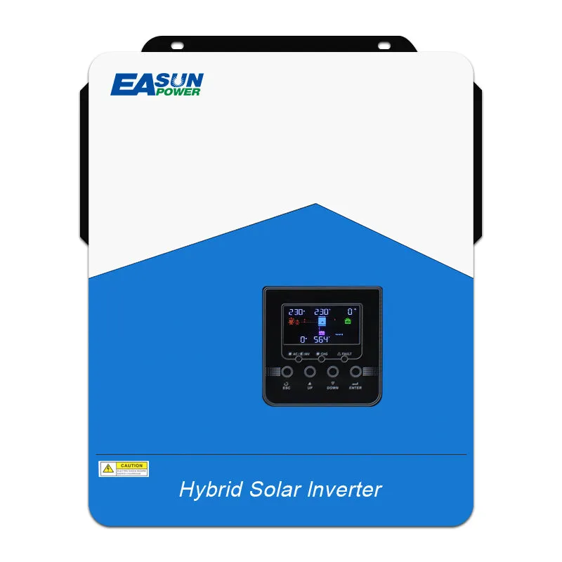 Easun 6.2kW hybridní solární střídač 48V 120A MPPT WiFi