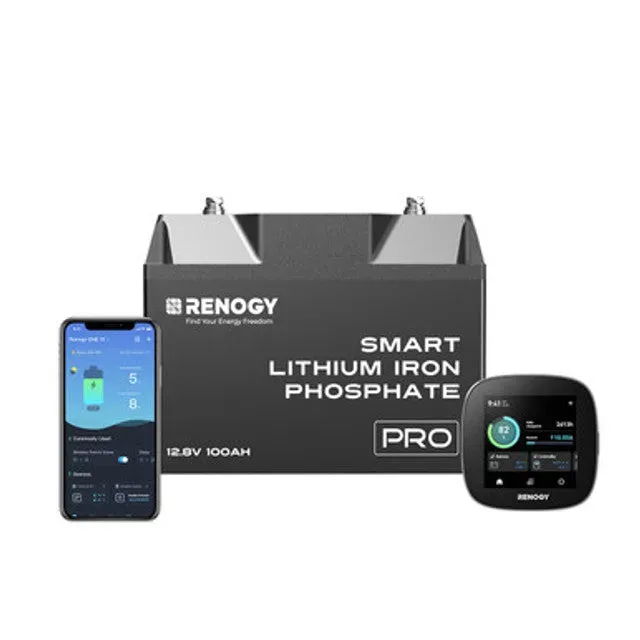 Renogy Pro 12V 100Ah LiFePO4 baterie se samoohřevem
