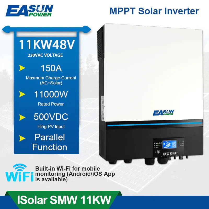 EASUN ISolar-SMW hybridní měnič 48V Dual MPPT