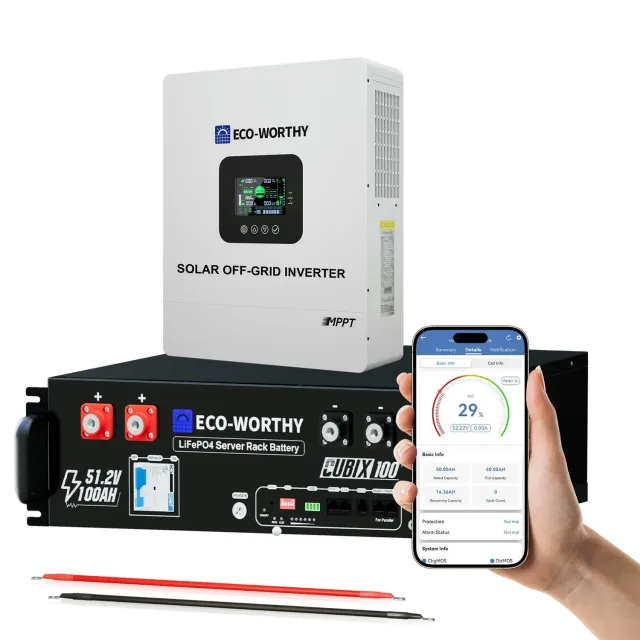 Eco-Worthy Off Grid Home Power ostrovní set 5kW