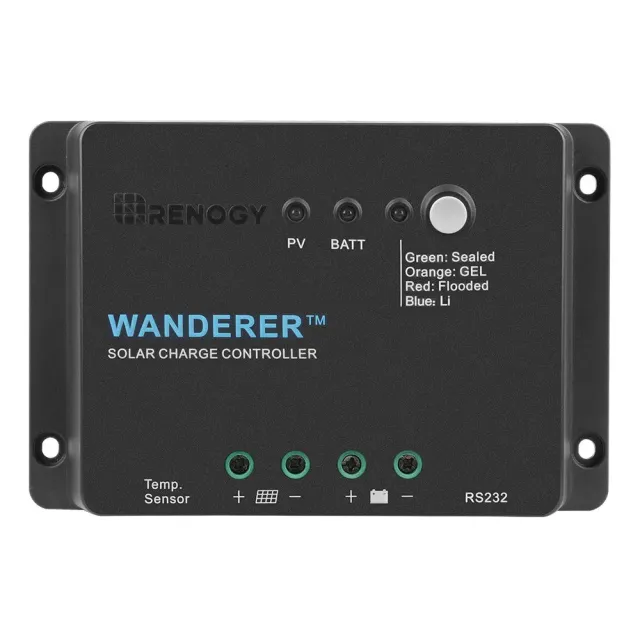 Renogy Wanderer Li solární regulátor 30A PWM