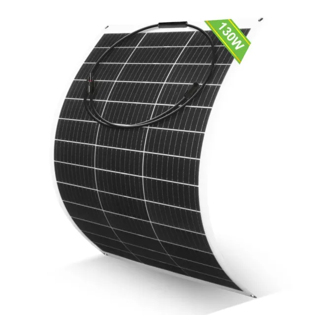 Eco-Worthy 130 Watt 18BB flexibilní solární panel