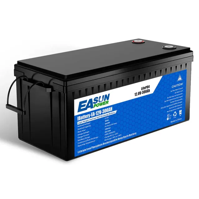 EASUN 12V 300Ah LiFePO4 baterie pro karavan