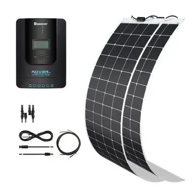 Renogy 400W 12V flexibilní solární sada Rover 40A
