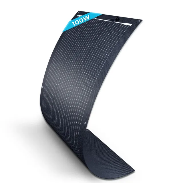 Renogy 100W lehký monokrystalický solární panel ohebný