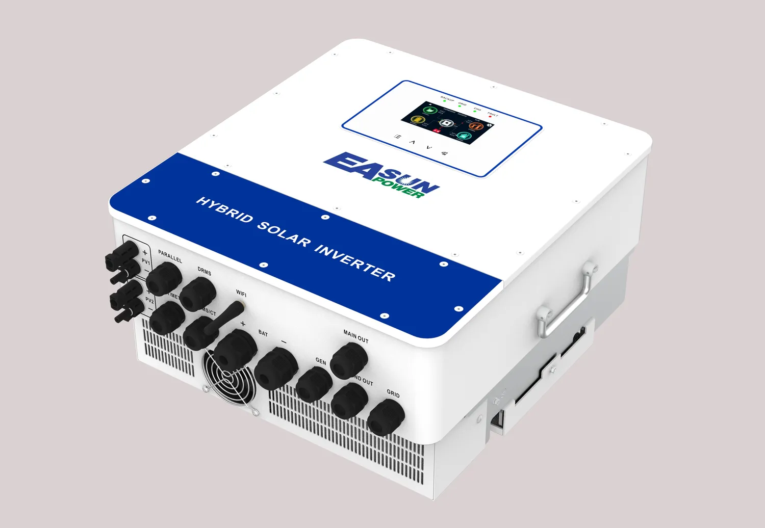 EASUN IP65 hybridní měnič 48V Dual MPPT