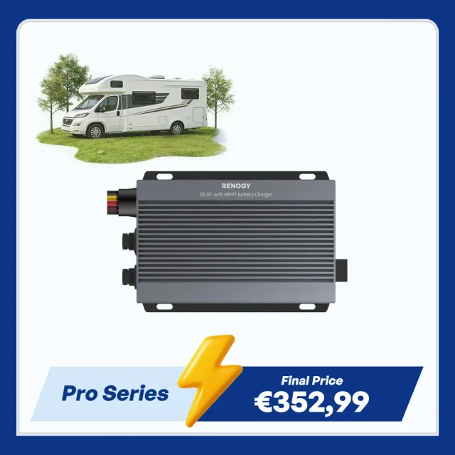 Renogy DC-DC nabíječka 50A MPPT 12V/24V IP67