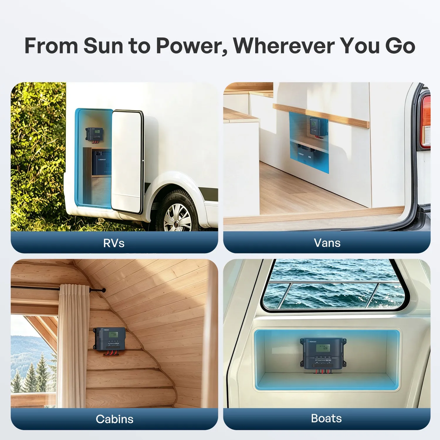 Renogy Rover 2 MPPT solární regulátor