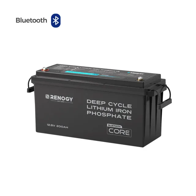 Renogy Core 12V 200Ah LiFePO4 baterie Bluetooth